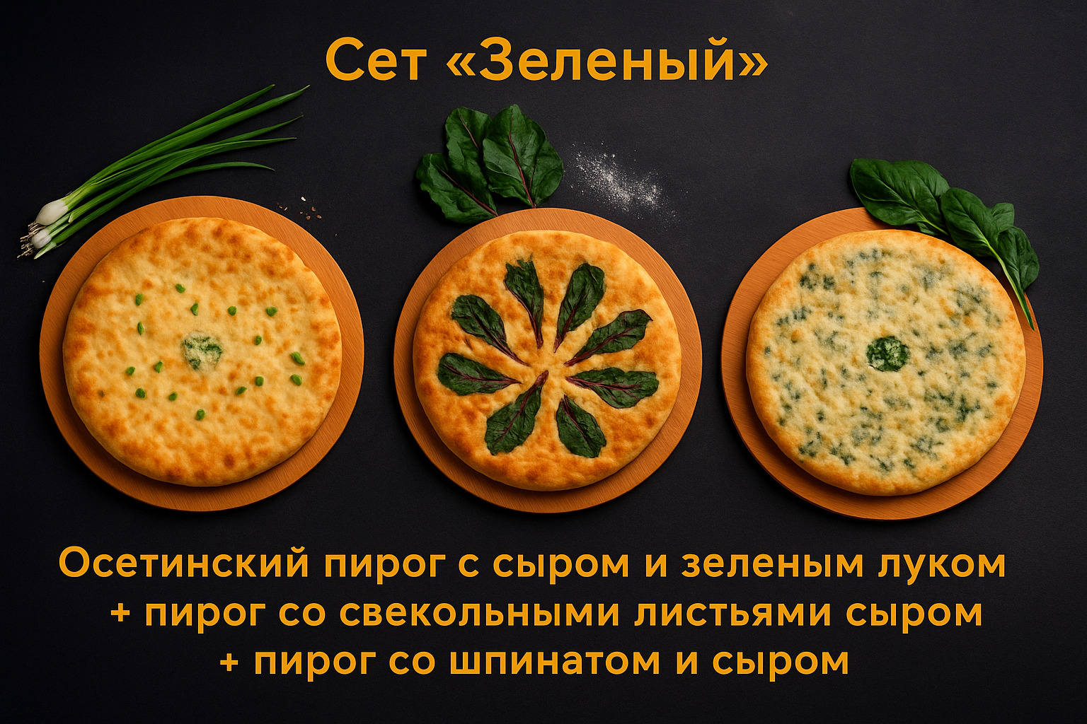 3 пирога для всей семьи