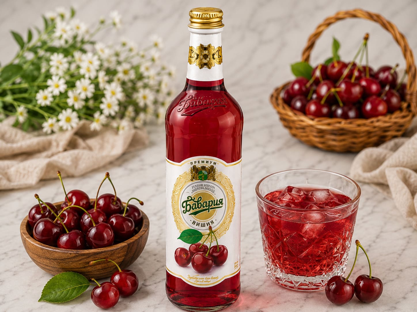 «Бавария» со вкусом вишни
